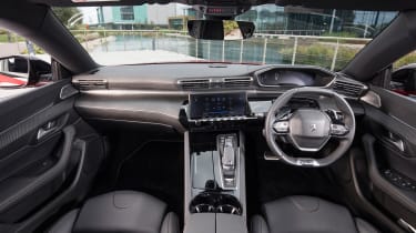 New Peugeot 508 GT 1.6 turbo front interior