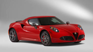 Alfa Romeo 4C front three-quarter