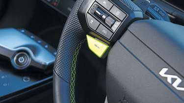 Kia EV6 GT - steering wheel controls