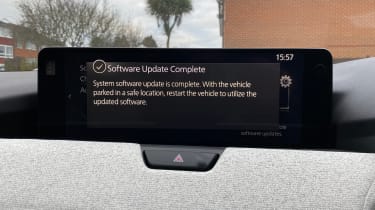 Mazda CX-60 infotainment screen