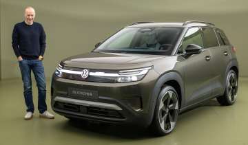 Phil McNamara with the Volkswagen ID. Cross