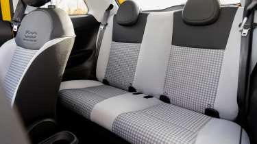 Fiat 500 Hybrid Torino - rear seats