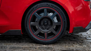 Alpine A110 R 70 red wheel