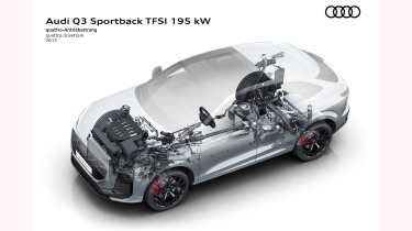 Audi Q3 Sportback 2025 cutaway