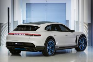 Porsche Mission E Cross Turismo - rear