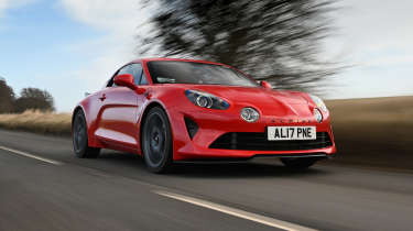 Alpine A110 - front tracking