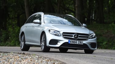 Mercedes E-Class Estate - front action