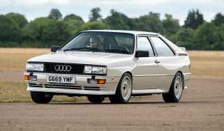 Audi Quattro - front cornering