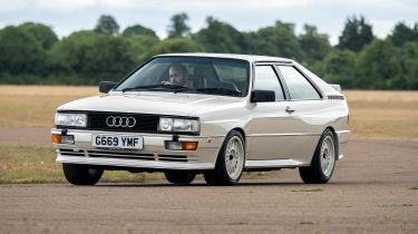Audi Quattro - front cornering
