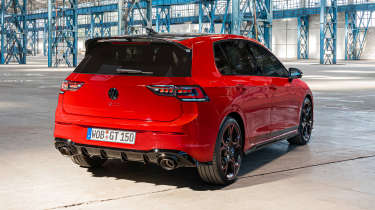 Volkswagen Golf GTI Edition 50 - static rear 3/4 red