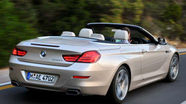 BMW 6 Series Convertible rear tracking