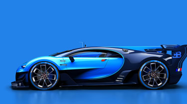 Bugatti Vision Gran Turismo Concept - profile