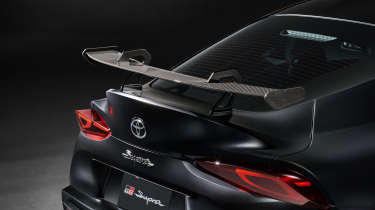 Toyota Supra A90 Final Edition (black) - rear wing