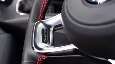 VW Scirocco GTS - steering wheel detail