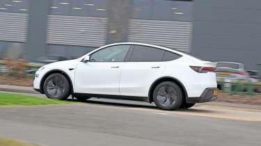 Tesla Model Y - dynamic rear angled