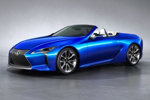 Lexus LC Convertible - front