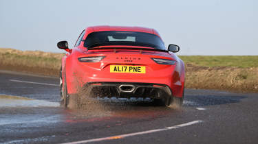 Alpine A110 - rear cornering