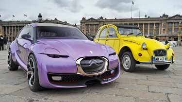 Citroen 2CV and Revolte concept