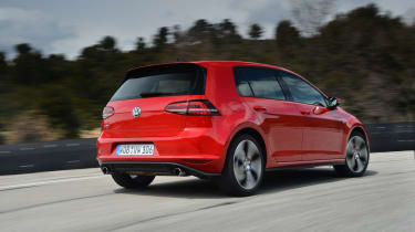 Volkswagen Golf GTI rear tracking