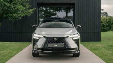 New Lexus NX facelift - front 