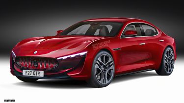 Maserati Quattroporte render
