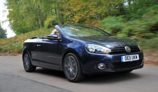 Volkswagen Golf Cabriolet front tracking