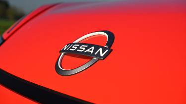 Nissan Micra - bonnet badge