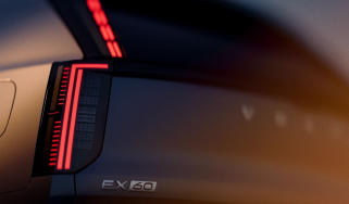 Volvo EX60 - tail light teaser image