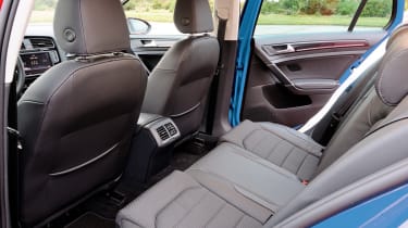 Volkswagen Golf BlueMotion rear seats