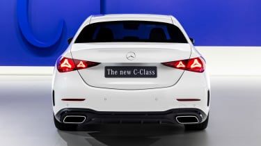 Mercedes C-Class facelift - full rear