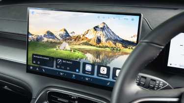 Chery Tiggo 8 - infotainment screen