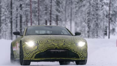 Aston Martin Vantage prototype - full front