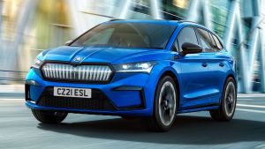 Skoda Enyaq iV SportLine - front Skoda Enyaq iV SportLine - front