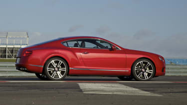 Bentley Continental GT V8 profile