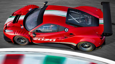 Ferrari 488 GT3 EVO - cornering