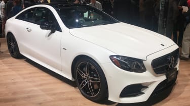 Mercedes E-Class Coupe - front quarter
