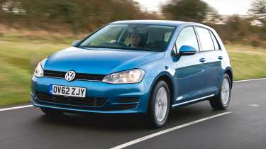 Volkswagen Golf - front tracking