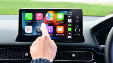 Honda Civic - touchscreen running Apple CarPlay