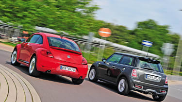 Volkswagen Beetle and MINI