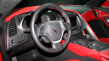Chevrolet Corvette Stingray live steering wheel