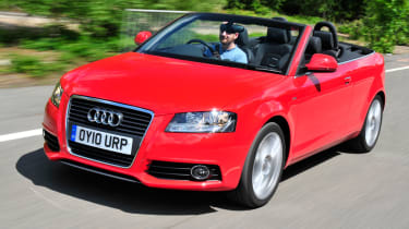 Audi A3 Cabriolet front tracking