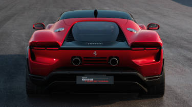 Ferrari 849 Testatrossa - full rear