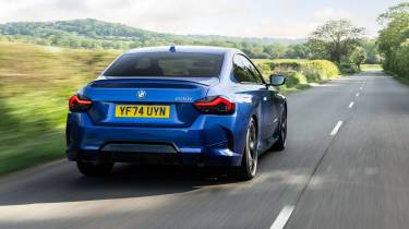 BMW 2 Series Coupe - rear tracking