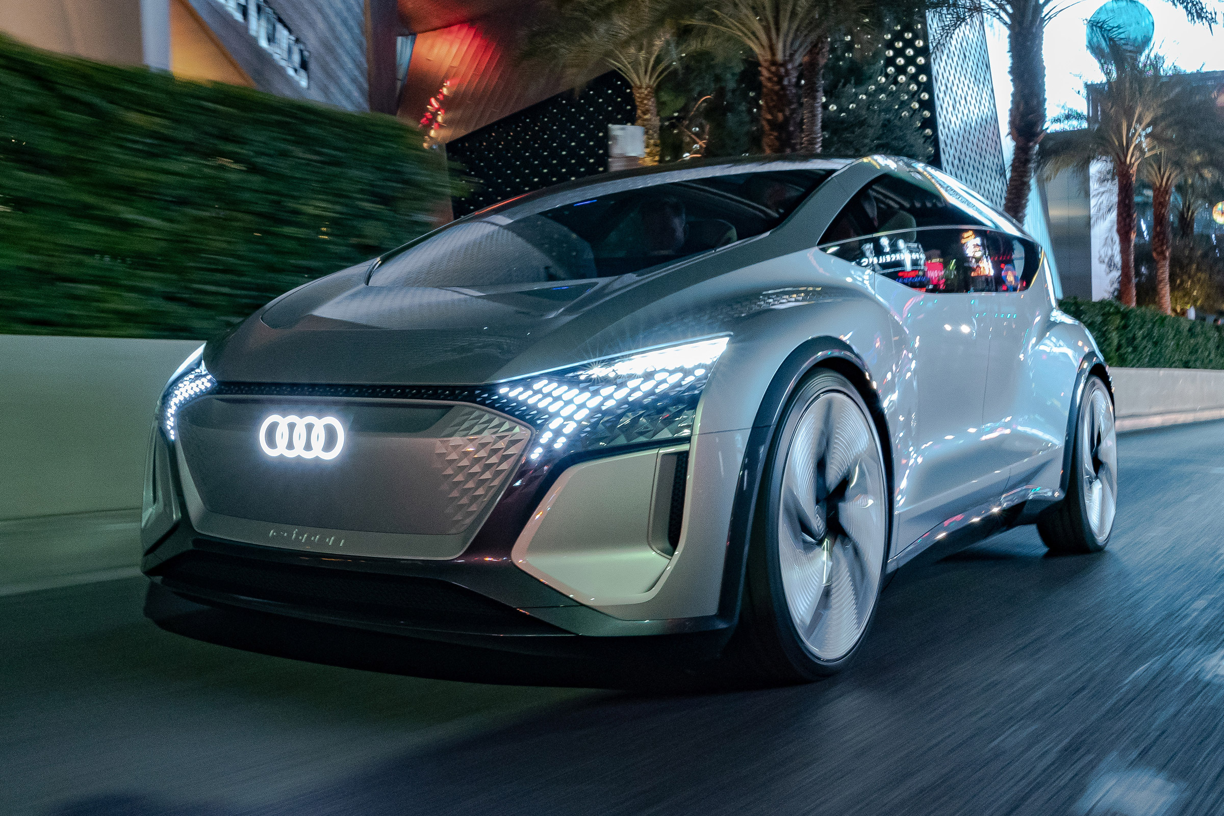 Audi AIME concept ride review Auto Express