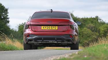 Audi A6 e-Hybrid - rear cornering