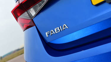 Used Skoda Fabia - rear badge