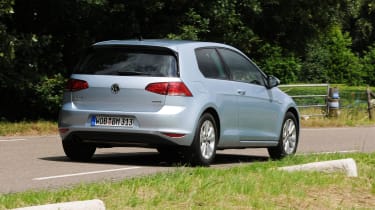 VW Golf BlueMotion rear view
