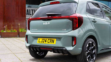 Kia Picanto - tailgate detail