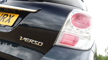 Toyota Verso - rear detail