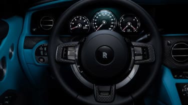 Rolls-Royce Black Badge Ghost - steering wheel